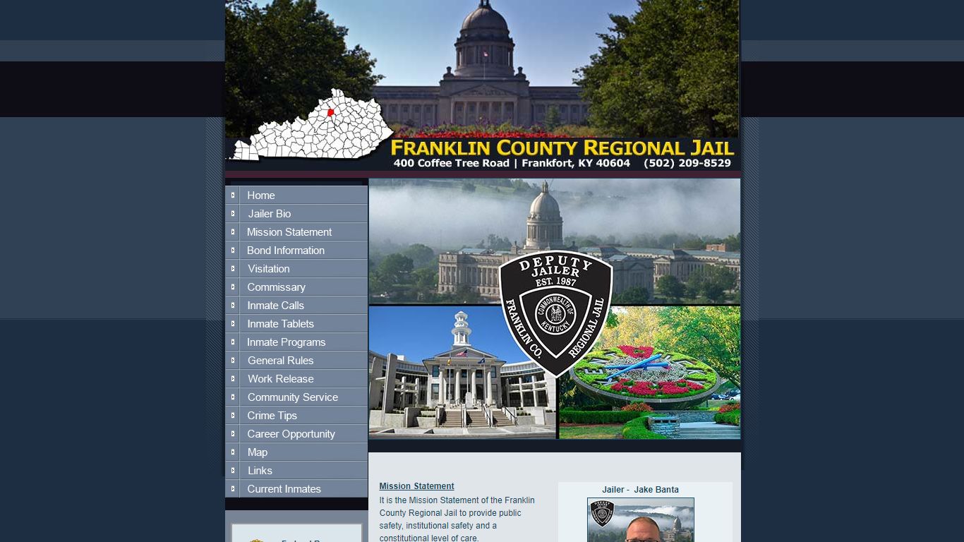 Welcome to the Franklin County Regional Jail